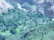 Sangalle Bottom of Colca canyon